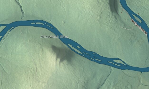 Map of Castle Hill, Maine in 2026