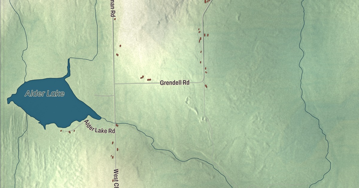 Map of Chapman, Maine in 2026