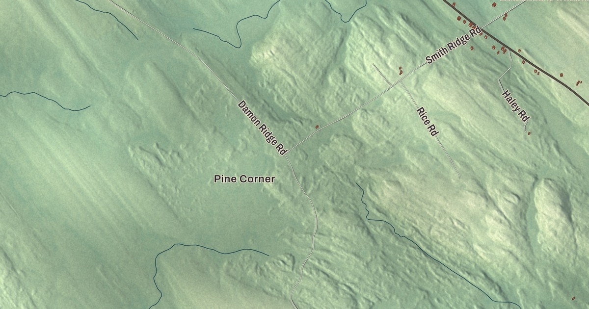 Map of Charlotte, Maine in 2026