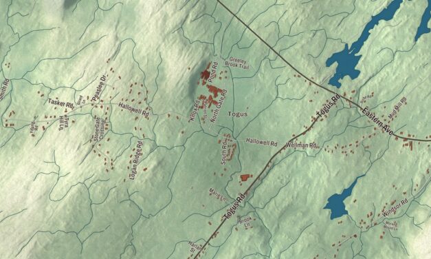 Map of Chelsea, Maine in 2026