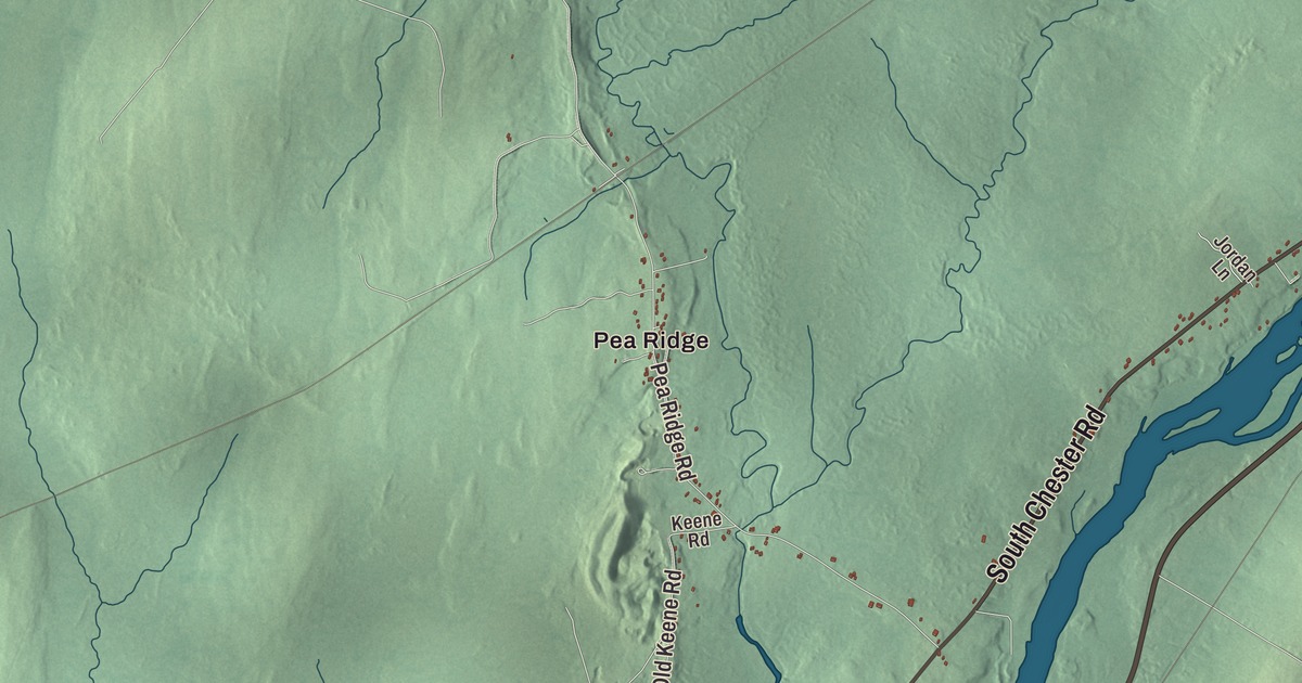 Map of Chester, Maine in 2026