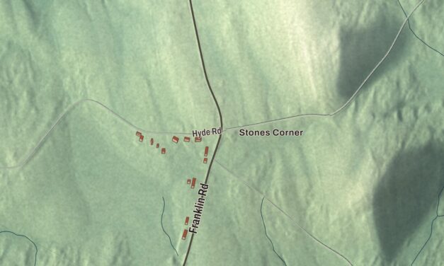 Map of Chisholm, Maine in 2026