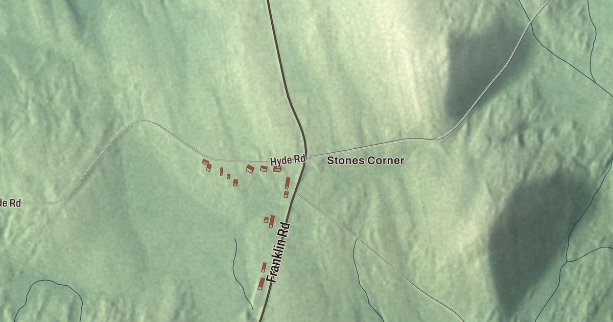 Map of Chisholm, Maine in 2026