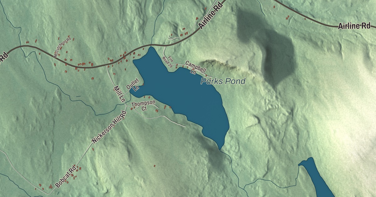 Map of Clifton, Maine in 2026
