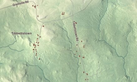 Map of Columbia Falls, Maine in 2026