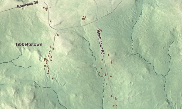 Map of Columbia Falls, Maine in 2026