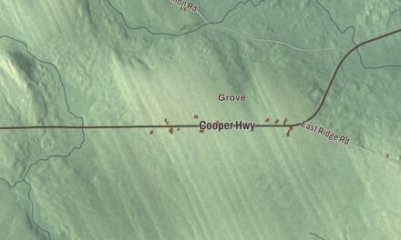 Map of Cooper, Maine in 2026