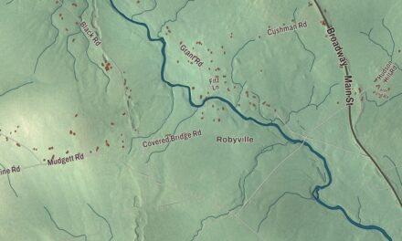 Map of Corinth, Maine in 2026