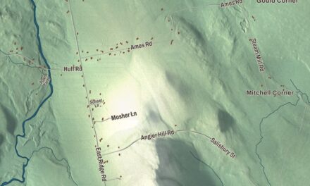 Map of Cornville, Maine in 2026