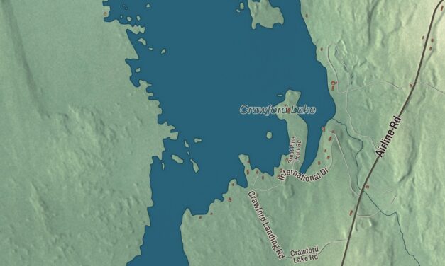 Map of Crawford, Maine in 2026