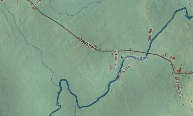 Map of Crystal, Maine in 2026