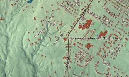 Map of Cumberland Center, Maine in 2026