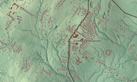 Map of Cumberland, Maine in 2026