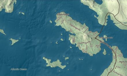 Map of Deer Isle, Maine in 2026