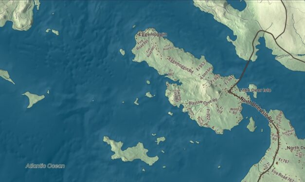 Map of Deer Isle, Maine in 2026
