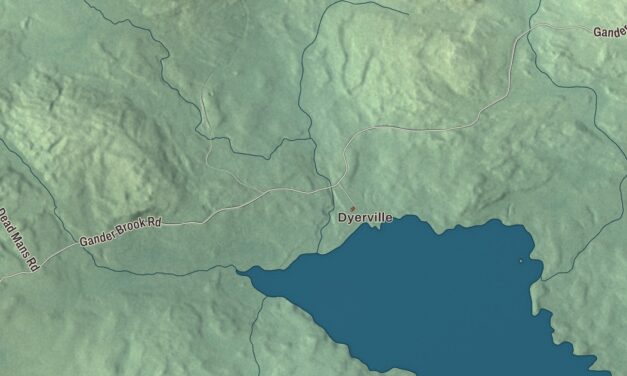 Map of Dennistown, Maine in 2026