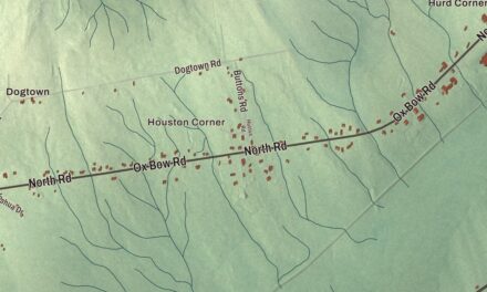 Map of Detroit, Maine in 2026