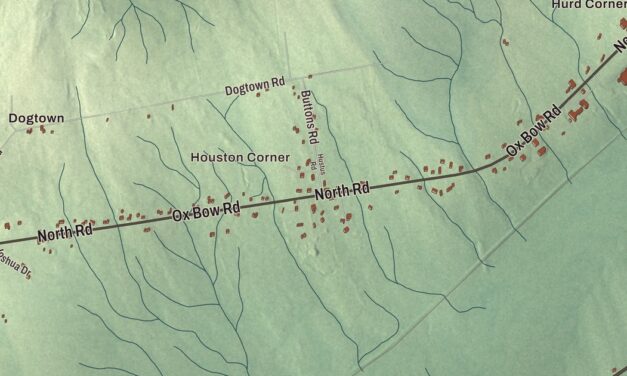 Map of Detroit, Maine in 2026