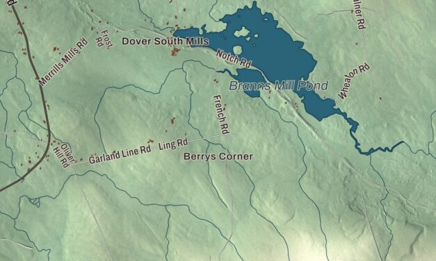 Map of Dover-Foxcroft, Maine in 2026