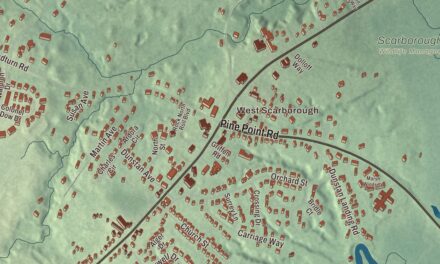 Map of Dunstan, Maine in 2026