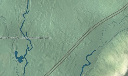 Map of Dyer Brook, Maine in 2026