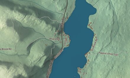 Map of Eagle Lake, Maine in 2026