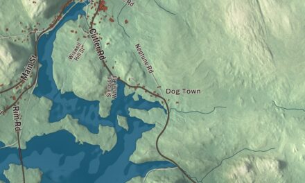 Map of East Machias, Maine in 2026