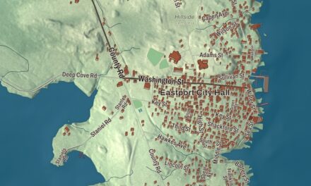 Map of Eastport, Maine in 2026