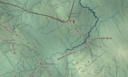 Map of Exeter, Maine in 2026