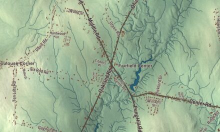 Map of Fairfield, Maine in 2026