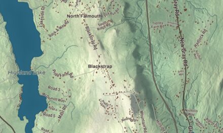 Map of Falmouth, Maine in 2026