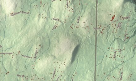 Map of Farmingdale, Maine in 2026