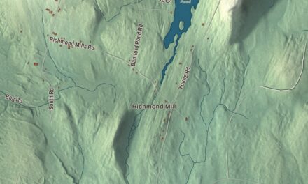 Map of Fayette, Maine in 2026