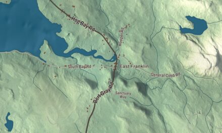 Map of Franklin, Maine in 2026