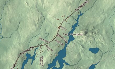 Map of Friendship, Maine in 2026