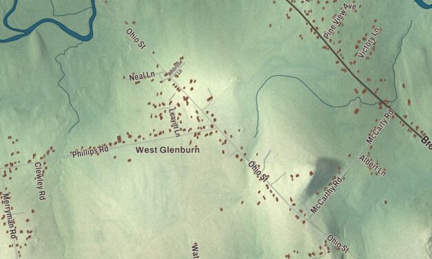 Map of Glenburn, Maine in 2026