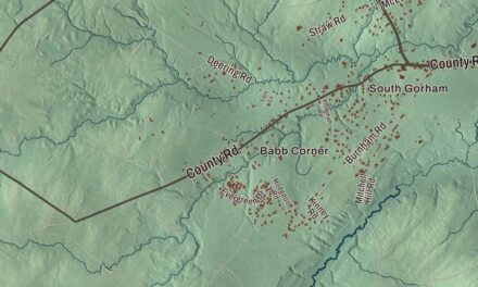 Map of Gorham, Maine in 2026