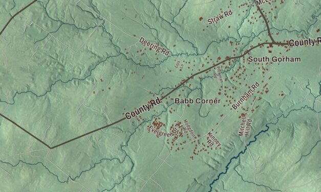 Map of Gorham, Maine in 2026
