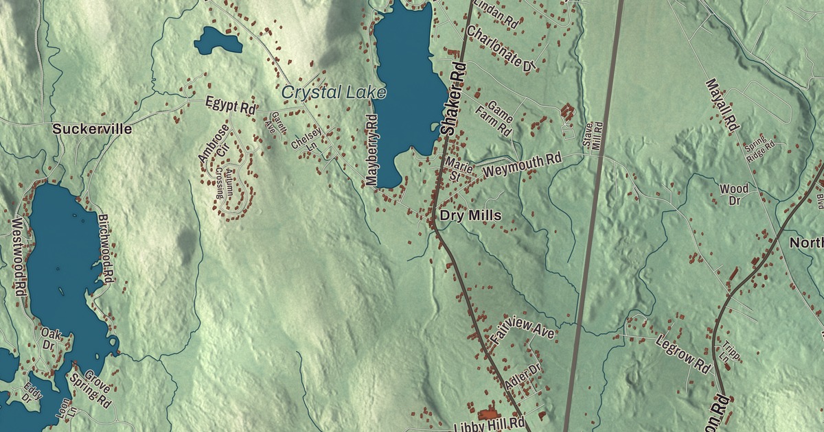 Map of Gray, Maine in 2026