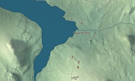 Map of Great Pond, Maine in 2026