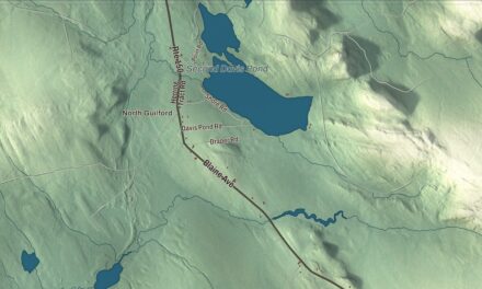Map of Guilford, Maine in 2026