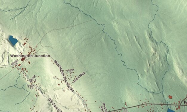 Map of Hancock, Maine in 2026