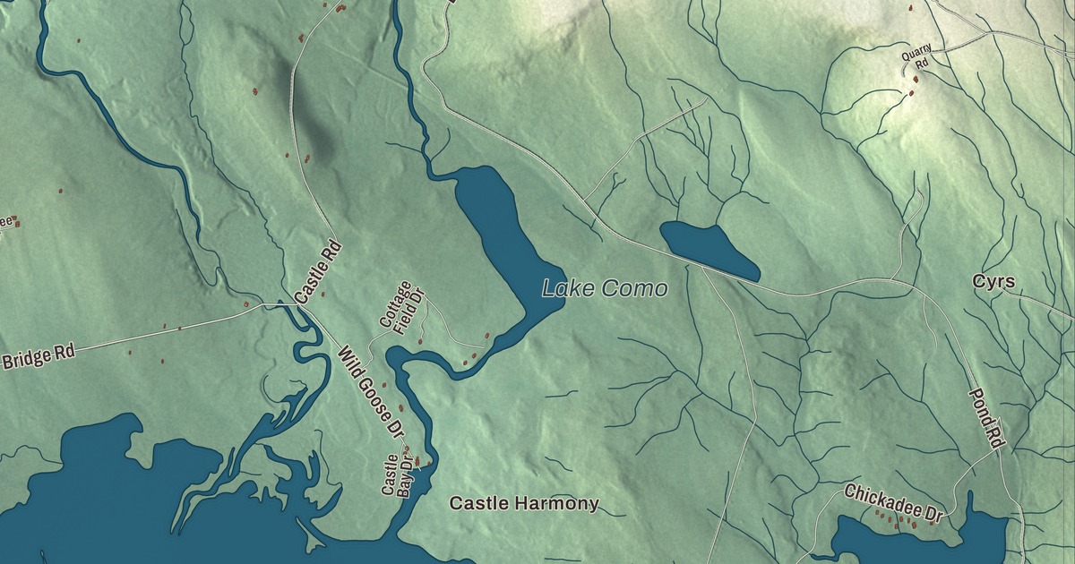 Map of Harmony, Maine in 2026