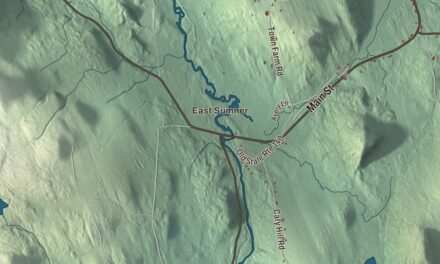 Map of Hartford, Maine in 2026
