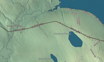 Map of Hartland, Maine in 2026