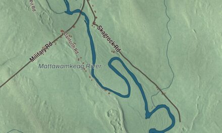 Map of Haynesville, Maine in 2026