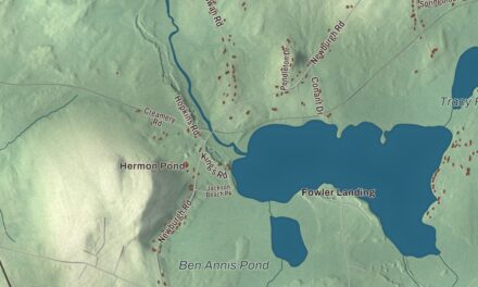 Map of Hermon, Maine in 2026