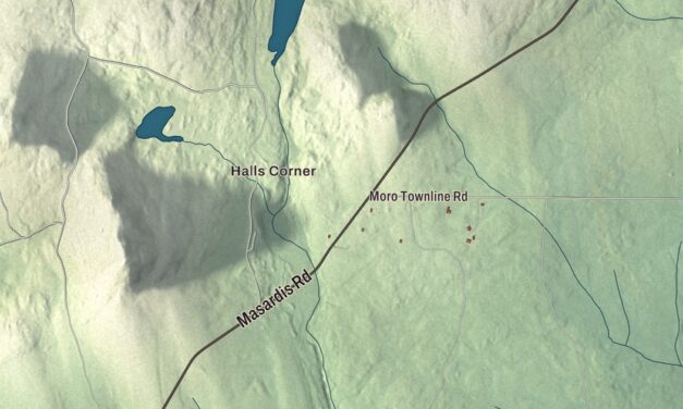Map of Hersey, Maine in 2026