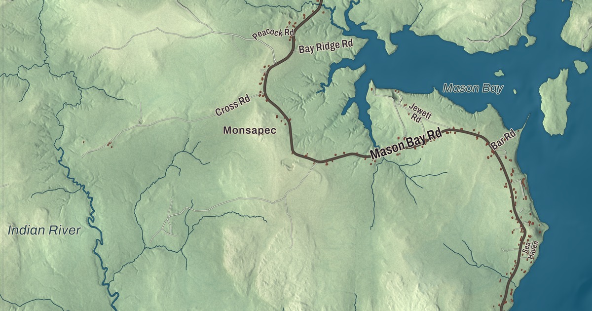 Map of Jonesport, Maine in 2026