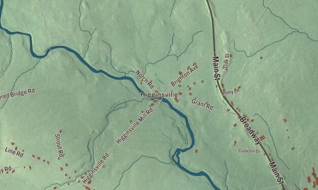 Map of Kenduskeag, Maine in 2026